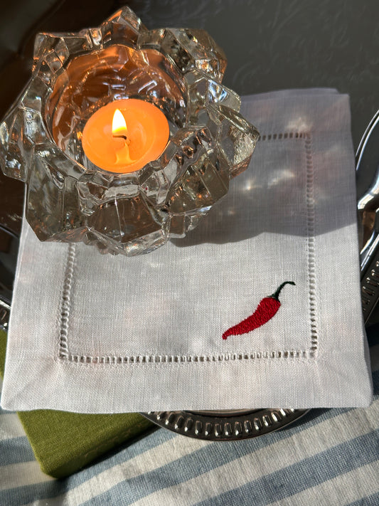 The Spicy Marg Cocktail Napkin Set
