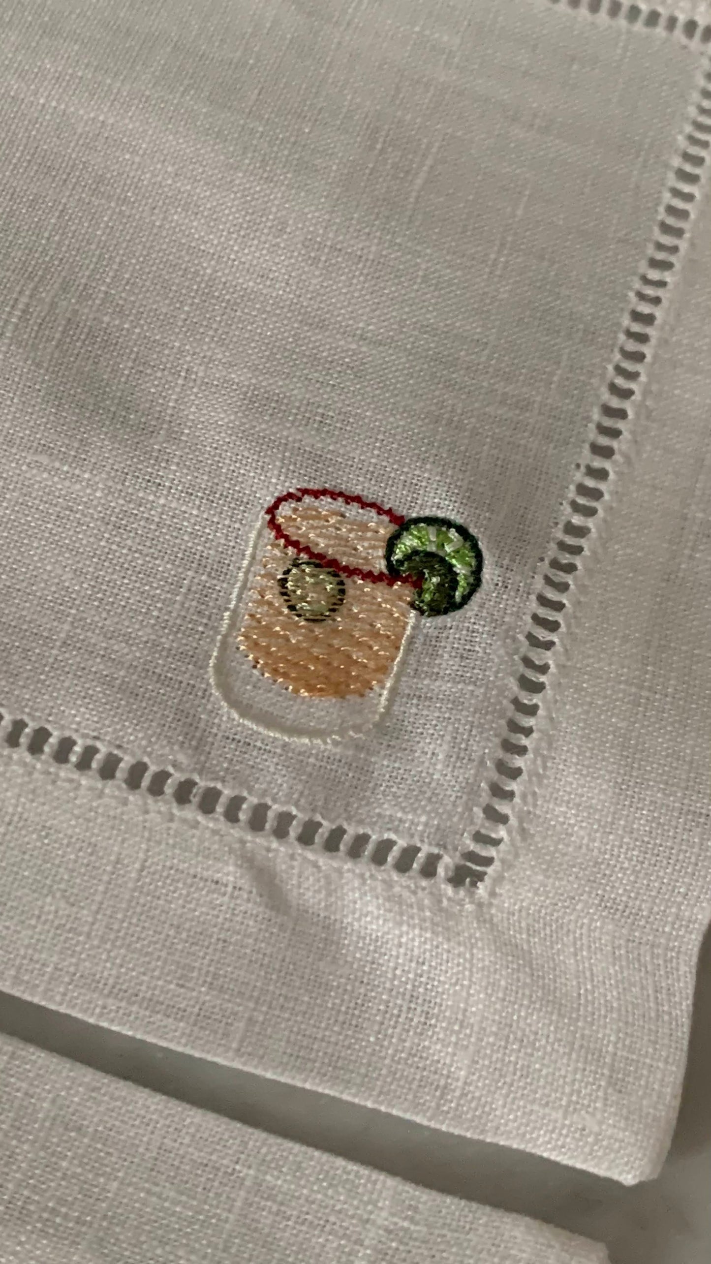 The Spicy Marg Cocktail Napkin Set