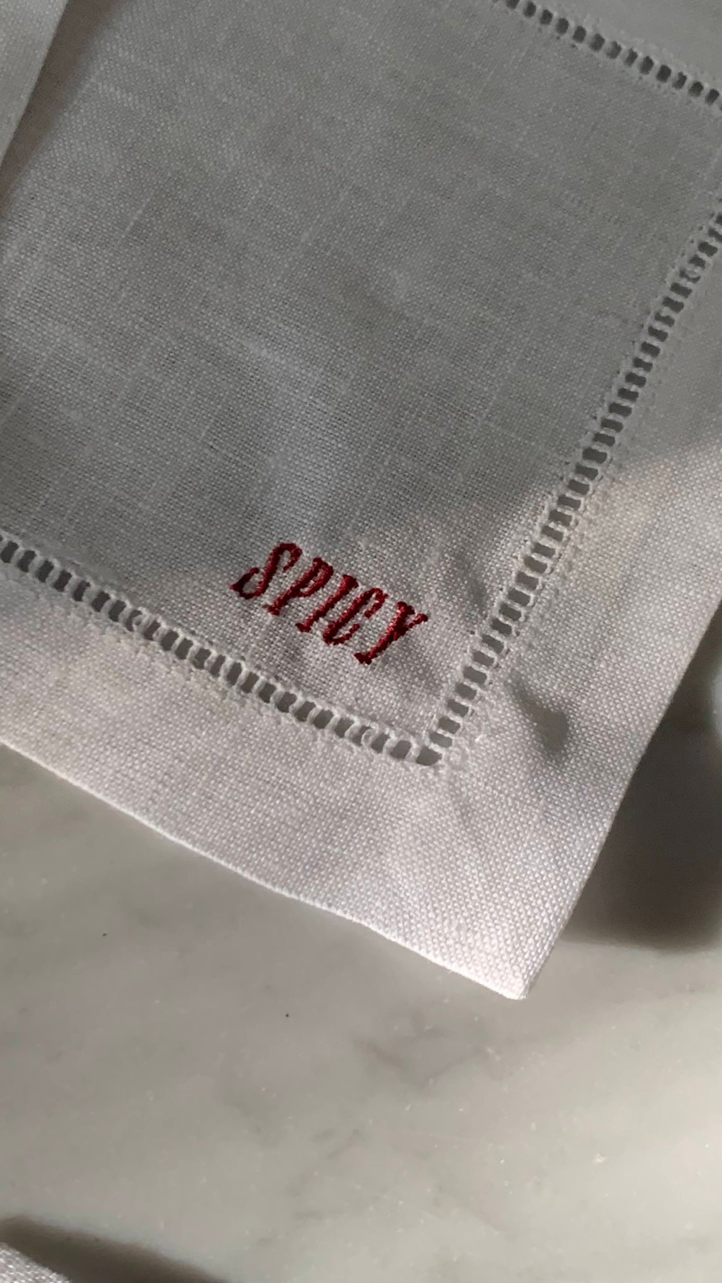 The Spicy Marg Cocktail Napkin Set