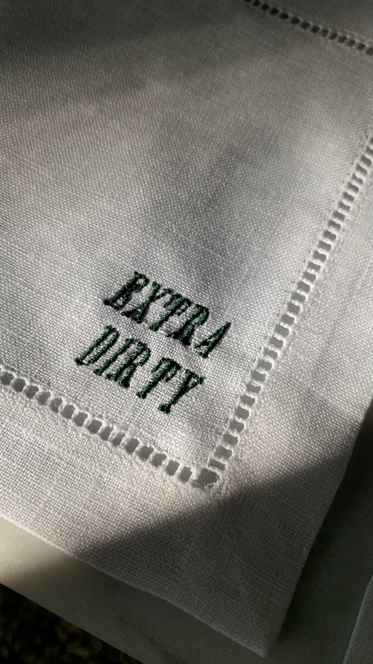 The Extra Dirty Cocktail Napkin Set
