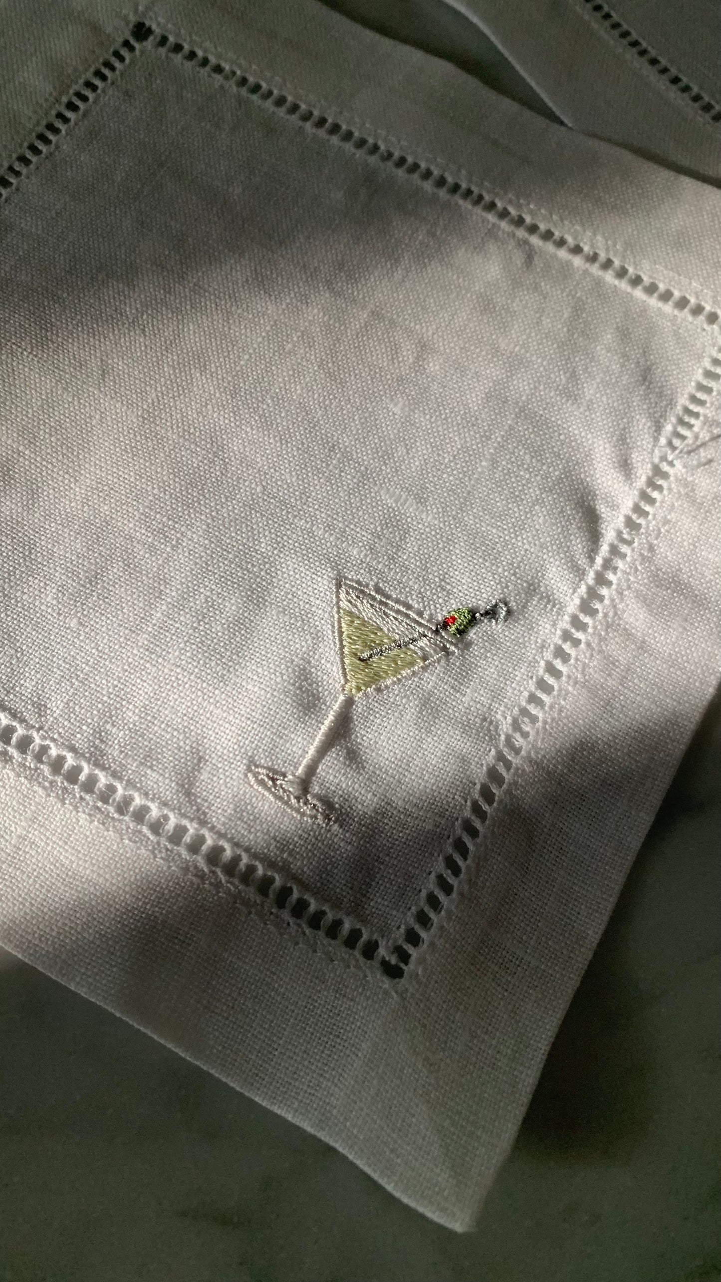 The Extra Dirty Cocktail Napkin Set