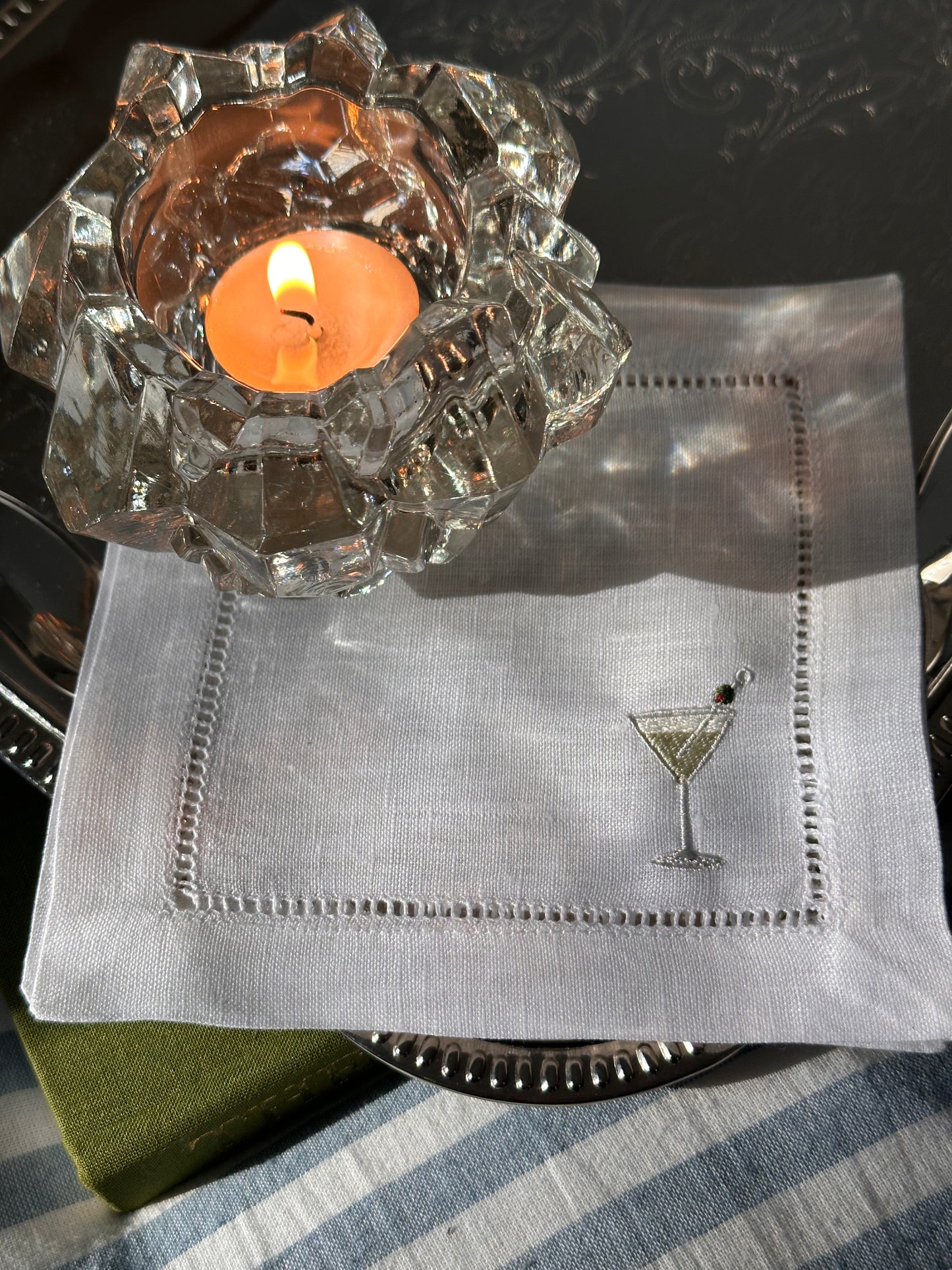 The Extra Dirty Cocktail Napkin Set
