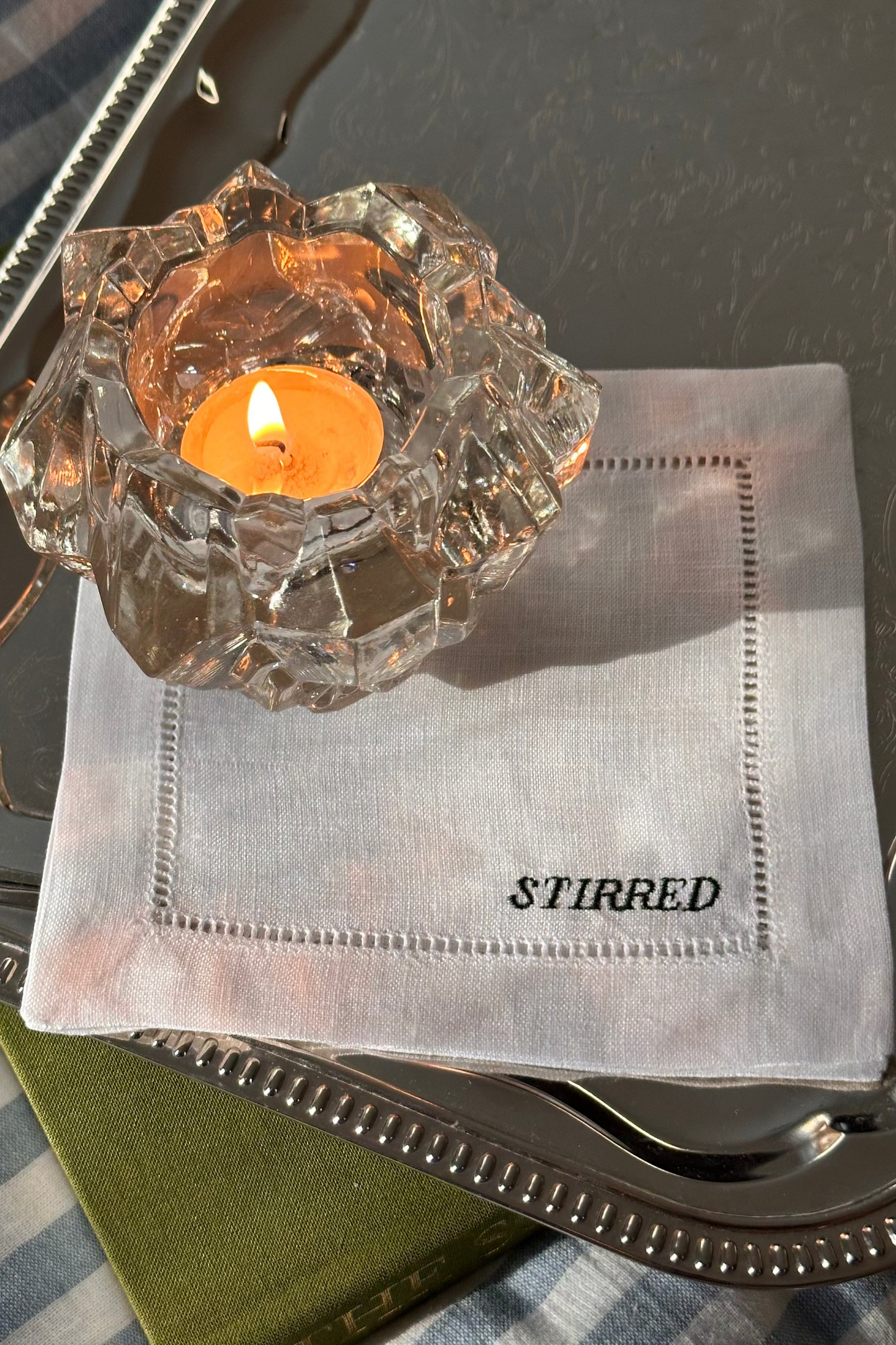 The Extra Dirty Cocktail Napkin Set