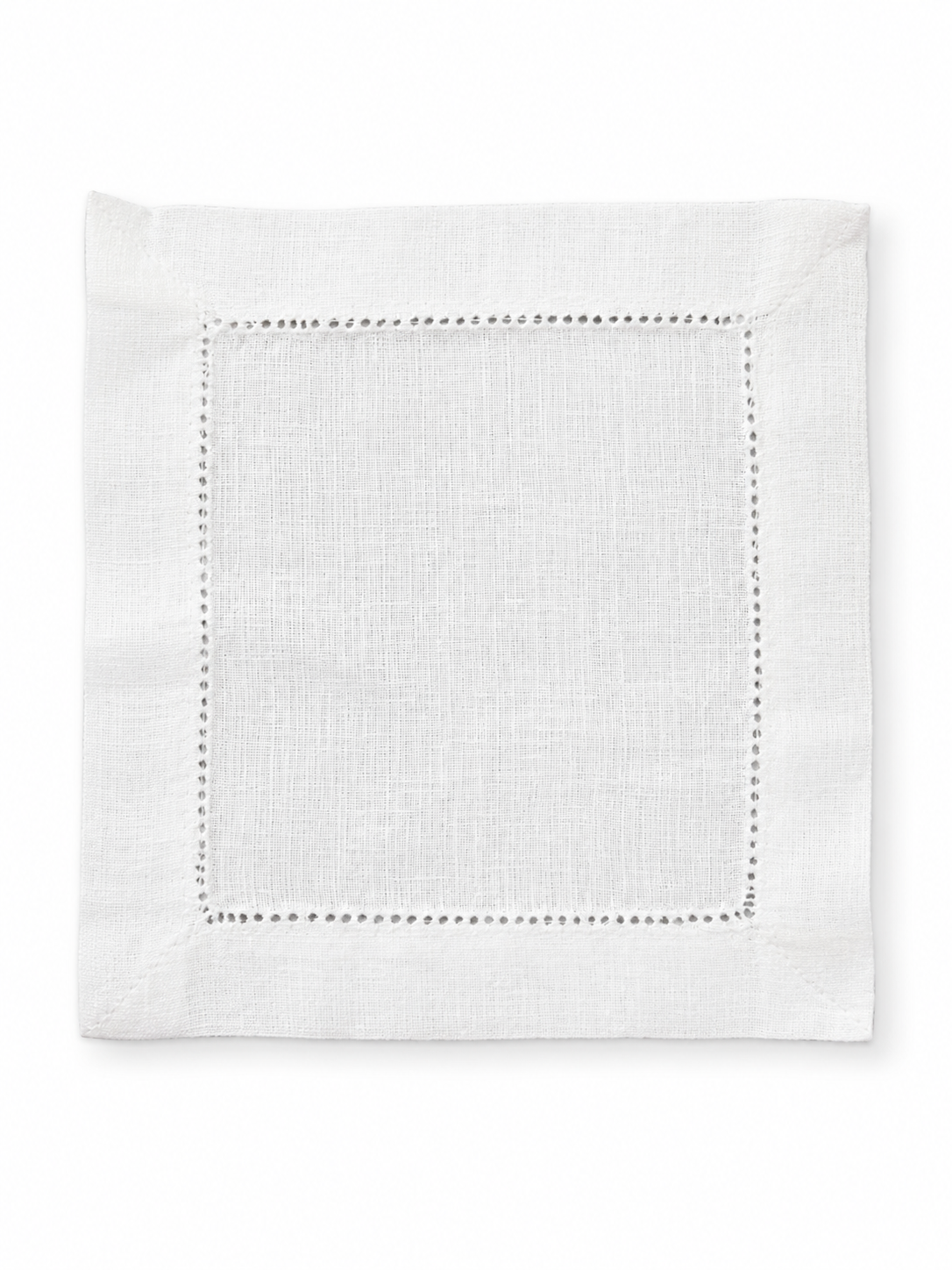 Linen Cocktail Napkin - Statement (motif)